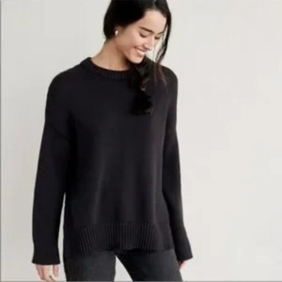 Jenni Kayne Olive Green heavy cotton sweater - Picture 9 of 9